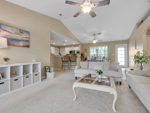 Waterfront Retreat in Northeast Cape Coral Three Bedroom with Private Pool